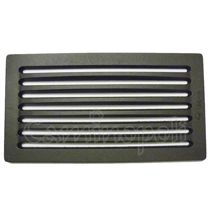 Griglia camino in ghisa 293x162x10 mm