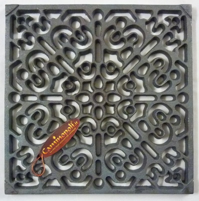 Griglia in Ghisa Quadrata 400x400x25 mm